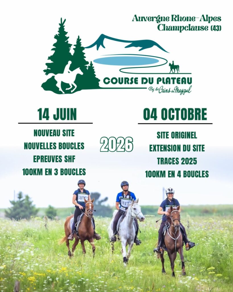 course d'endurance du plateau, auvergne rhone alpes champclause (43)